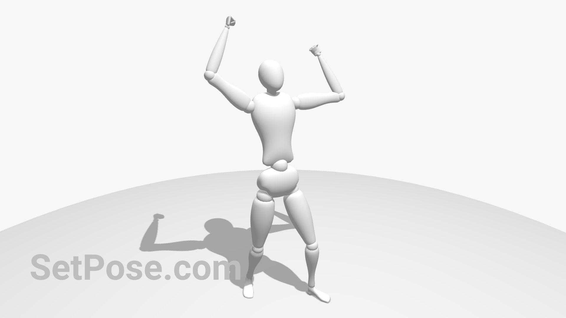 Happy Reference Happy pose – View and customize this 3D pose with SetPose - SetPose.com