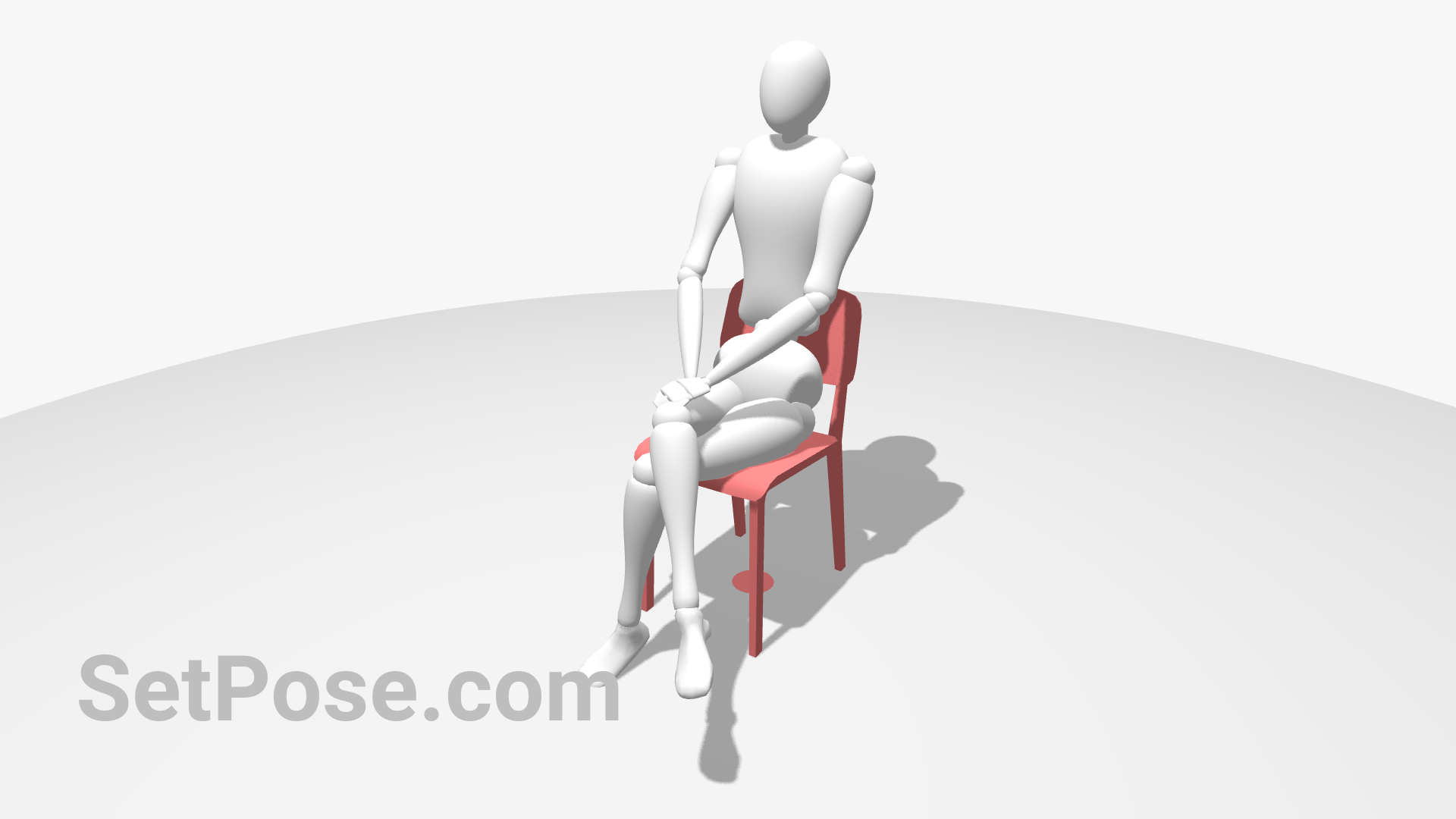 Sitting chair 2 reference pose