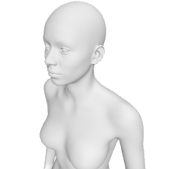 Realistic model (female)