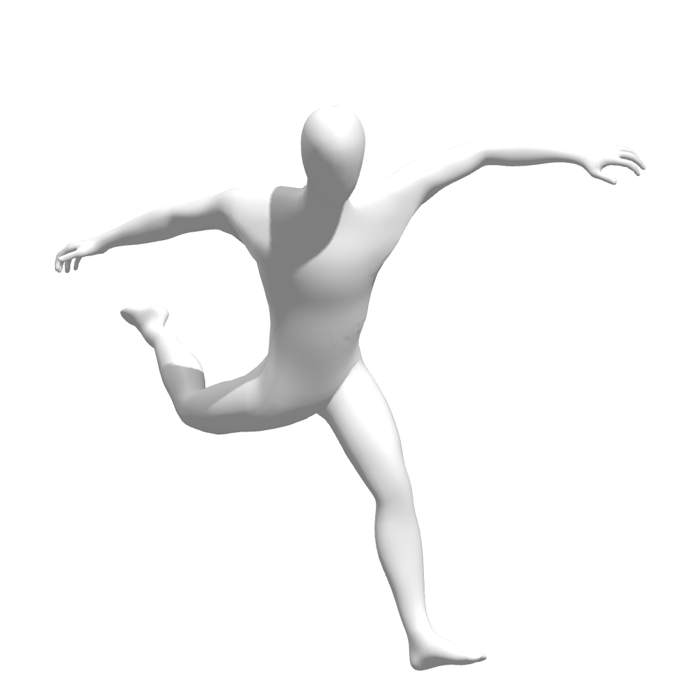 Ball kick (football) reference pose