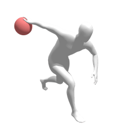 Bowling reference pose