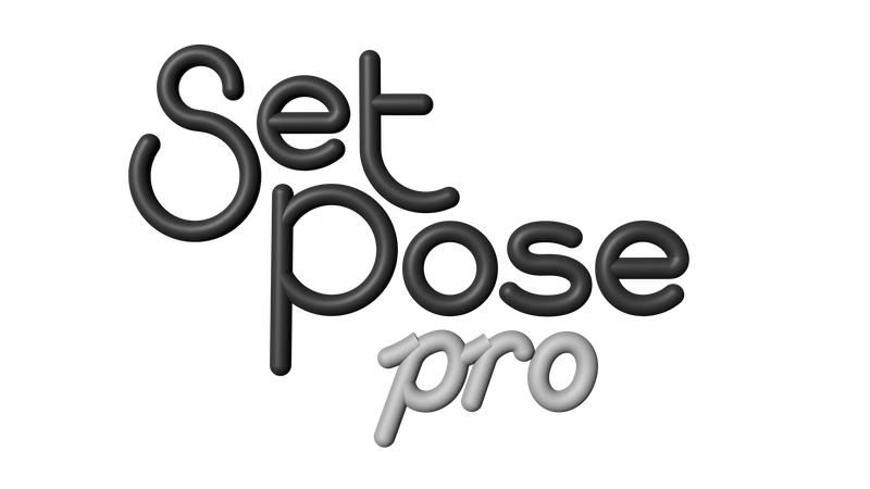 3D Logo of SetPose Pro